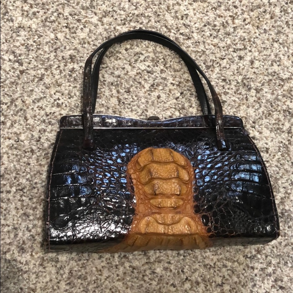 Vintage Japanese Crocodile Purse